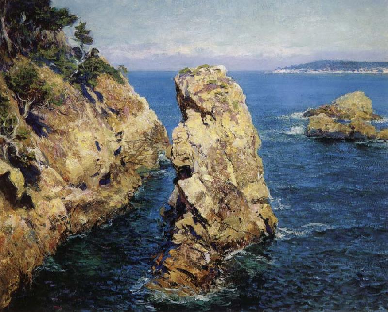 Guy Rose Point Lobos oil painting image